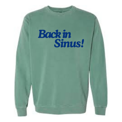 Back in Sinus Crewneck Sweatshirt