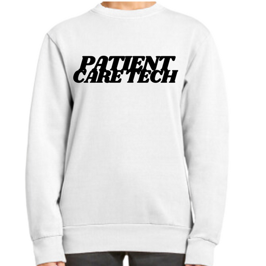 Patient Care Tech Crewneck Sweatshirt