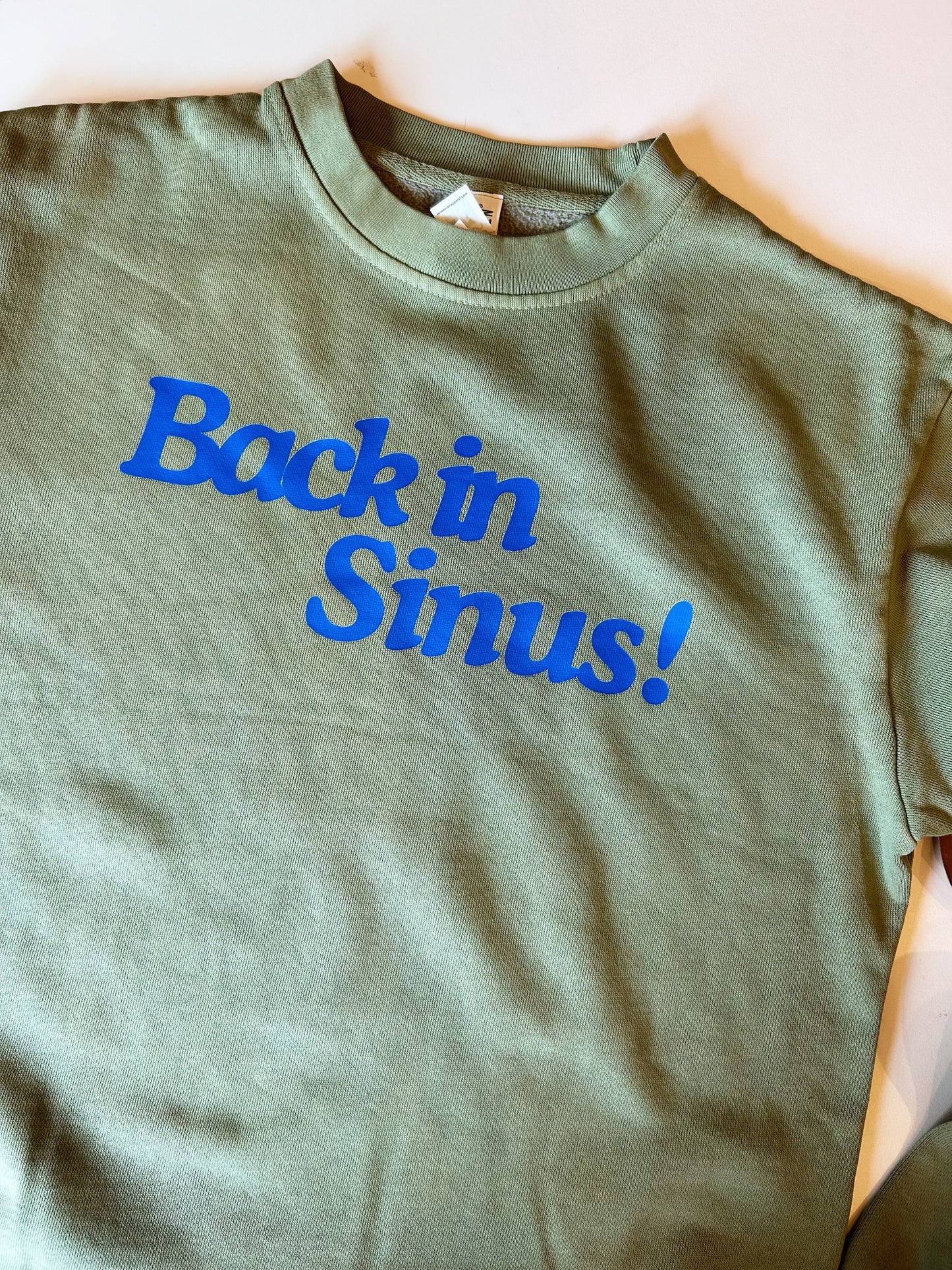 Back in Sinus Crewneck Sweatshirt