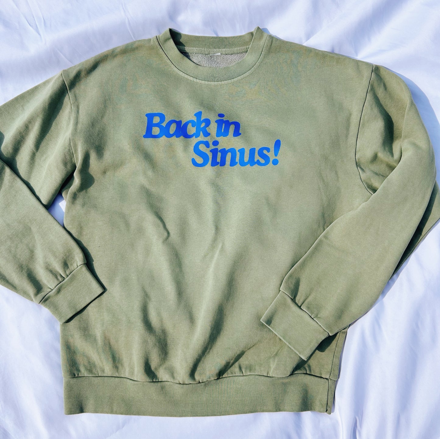 Back in Sinus Crewneck Sweatshirt