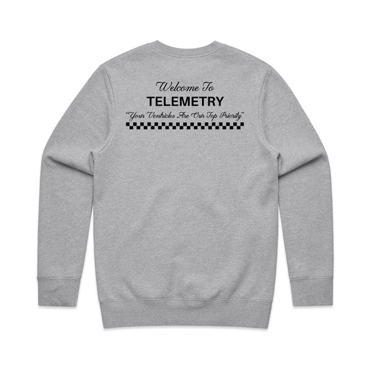 Welcome to Telemetry Crewneck Sweatshirt