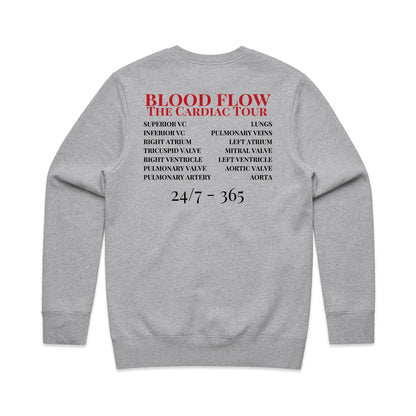 Blood Flow: The Cardiac Tour Crewneck Sweatshirt