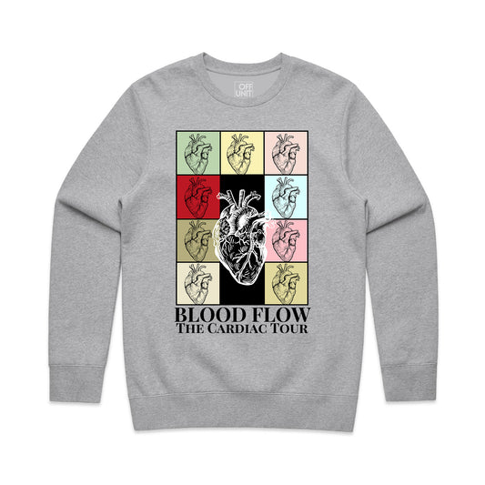 Blood Flow: The Cardiac Tour Crewneck Sweatshirt