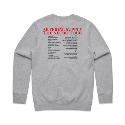 Arterial Supply: The Neuro Tour Crewneck Sweatshirt