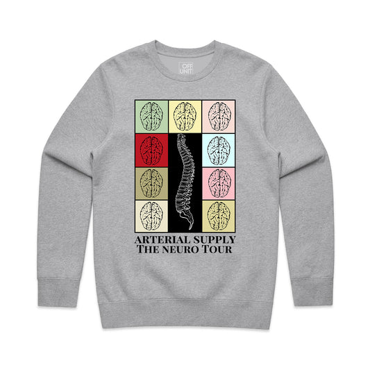 Arterial Supply: The Neuro Tour Crewneck Sweatshirt